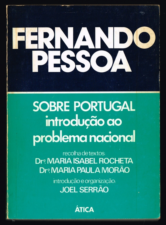 FERNANDO PESSOA Sobre Portugal introduo ao problema nacional